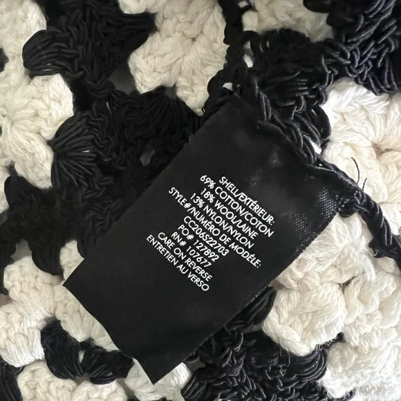 ALICE + OLIVIA ANDERSON CROPPED BOXY CARDIGAN WITH BOW